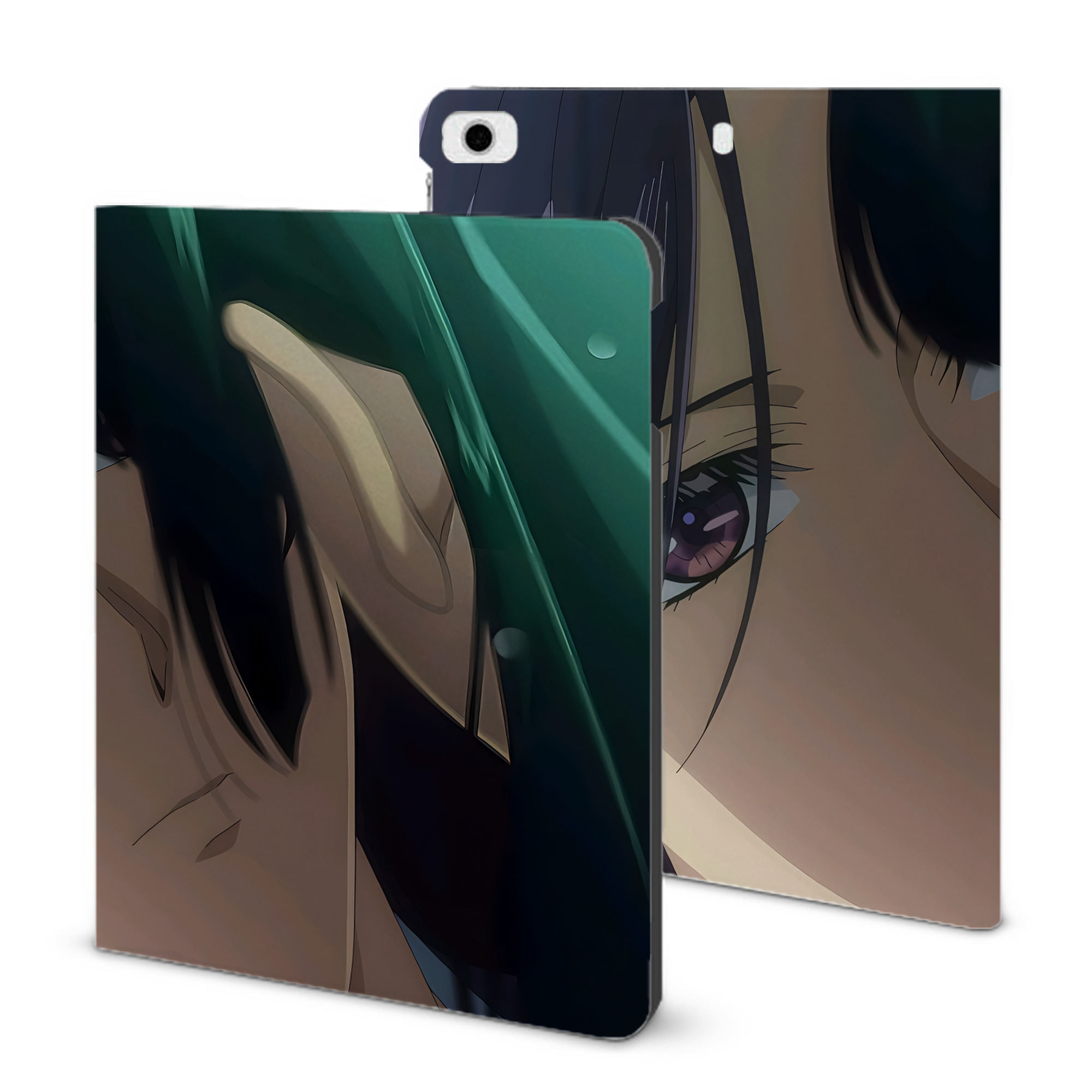 （画像用） 薬屋のひとりごと The Apothecary Diaries IPad ケース ブック型 PUレザー TPU 耐衝撃 軽量 薄型 ペン収納なし 全面保護 IPad 各モデル対応
